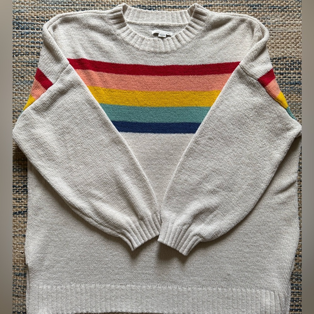 Women’s Oversized Chenille Sweater, Size Med
